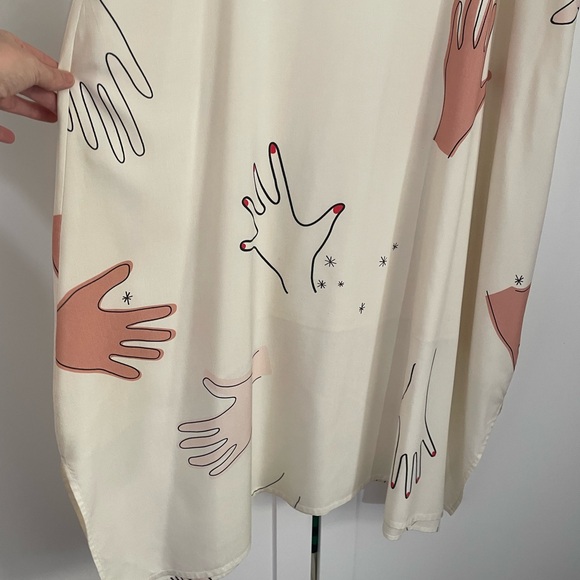 Rare! Mr. Larkin Lawn Dress Hand Print 👋 - Picture 8 of 15